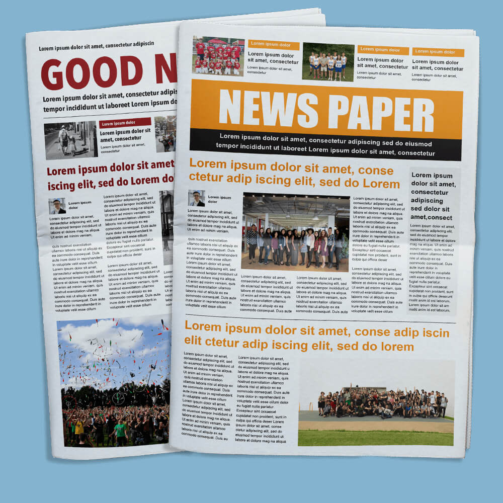 Newspaper Printing Services | Print a Custom Newspaper